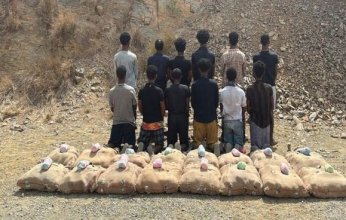 ضبط 12 شخصا لمحاولتهم تهريب كمية من نبات القات المخدر بجازان