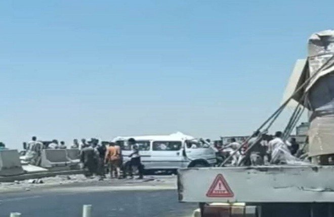 مصر.. ارتفاع حصيلة ضحايا الحادث الجديد بالطريق الإقليمي.. والصحة تعلن الطوارئ مصر.. ارتفاع حصيلة ضحايا الحادث الجديد بالطريق الإقليمي.. والصحة تعلن الطوارئ