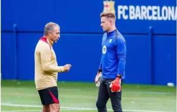 برشلونة يُسرّع وتيرة رحيل تير شتيجن لتقليص الأعباء المالية