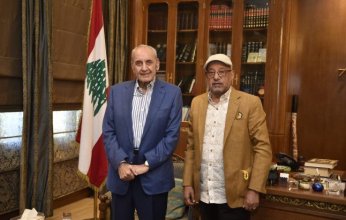 رئيس مجلس النواب اللبناني يستقبل الدكتور يوسف العميري في مقر إقامته ببيروت