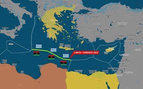 ترسيم الحدود البحرية بين ليبيا واليونان ومناقشة ملف الهجرة غير الشرعية ترسيم الحدود البحرية بين ليبيا واليونان ومناقشة ملف الهجرة غير الشرعية
