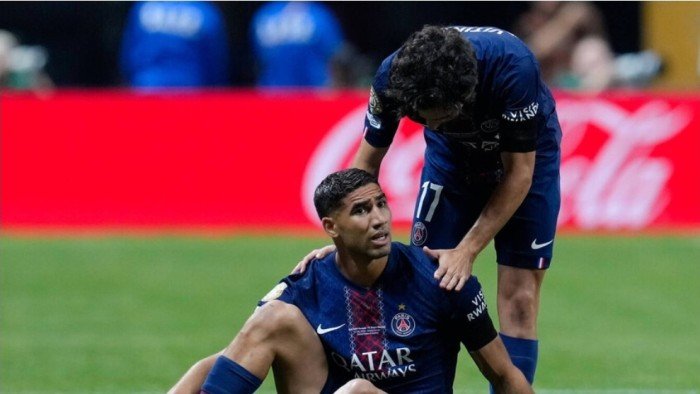 ضربة موجعة لـ سان جيرمان قبل مواجهة ريال مدريد بمونديال الأندية ضربة موجعة لـ سان جيرمان قبل مواجهة ريال مدريد بمونديال الأندية