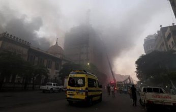 حريق ضخم يلتهم مصنع إسفنج في دمياط الجديدة.. والدفع بـ20 سيارة إطفاء لمحاصرته