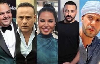 نسرين أمين ضيفة شرف فيلم صقر وكناريا مع محمد امام وشيكو