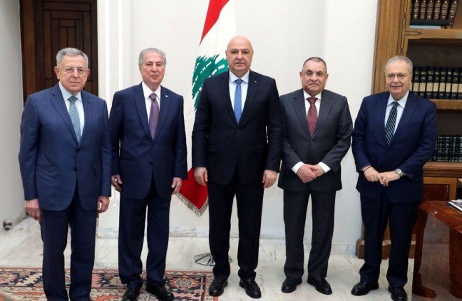 الرئيس اللبناني: لا تطبيع مع إسرائيل ضمن السياسة الخارجية الراهنة الرئيس اللبناني: لا تطبيع مع إسرائيل ضمن السياسة الخارجية الراهنة