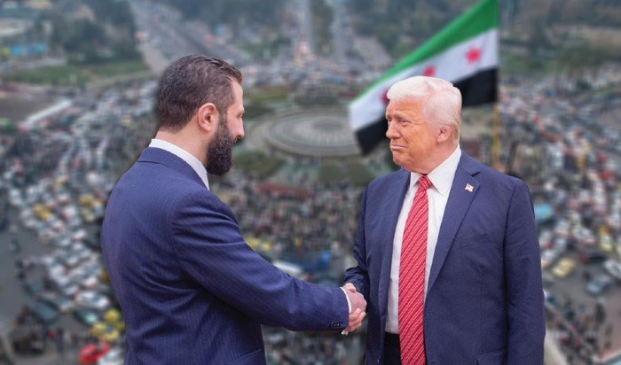 الرئيس الأمريكي ترامب: الشعب السوري عظيم.. ويقوده رجل قوي وطيب الرئيس الأمريكي ترامب: الشعب السوري عظيم.. ويقوده رجل قوي وطيب