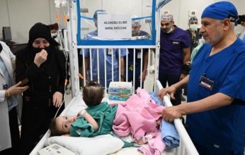 نجاح عملية فصل التوأم السيامي السوري «سيلين وإيلين»