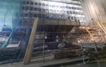 بالصور | عدسة «خليجيون نيوز» ترصد أخر مستجدات حريق سنترال رمسيس