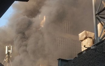 حريق سنترال رمسيس يؤدي إلى تعطل مؤقت في خدمات الاتصالات (صور)