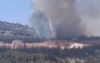 عاجل| سوريا.. حريق ضخم قرب قصر الشعب في دمشق والدفاع المدني يتدخل