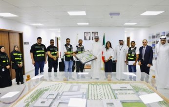 وزير الدفاع الكويتي يتفقد مشروع أكاديمية "علي الصباح" العسكرية الجديدة