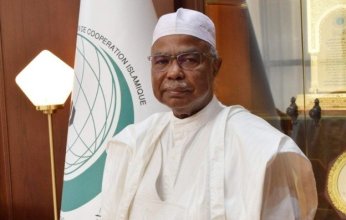 أمين (التعاون الإسلامي) يرحب بإعلان الرئيس الفرنسي الاعتراف بدولة فلسطين