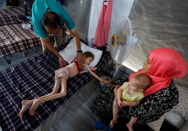 استشهاد طفلة فلسطينية بسبب الجوع في دير البلح وتحذير من مجاعة تهدد آلاف الأطفال في غزة استشهاد طفلة فلسطينية بسبب الجوع في دير البلح وتحذير من مجاعة تهدد آلاف الأطفال في غزة