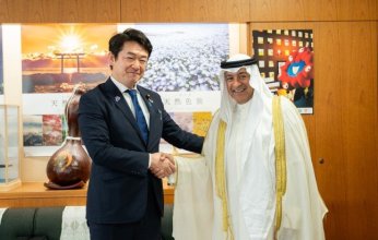امين (مجلس التعاون) يبحث مع نائب وزير الاقتصاد والتجارة الياباني مستجدات مفاوضات اتفاقية التجارة الحرة