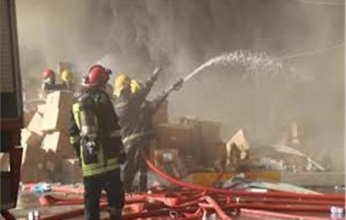 مقتل وإصابة 50 في حريق بمركز تجاري بمدينة الكوت العراقية