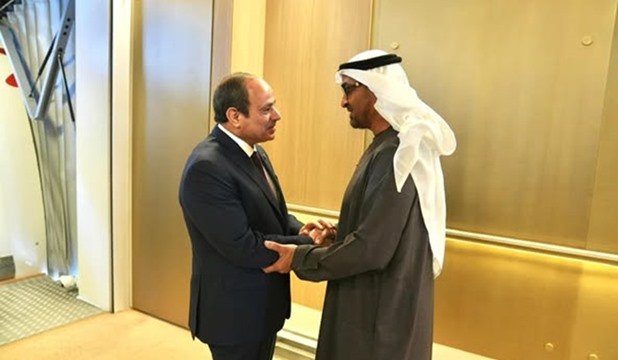 السيسي يهنئ رئيس الإمارات بذكرى يوم عهد الاتحاد السيسي يهنئ رئيس الإمارات بذكرى يوم عهد الاتحاد
