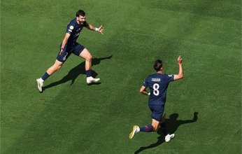 فابيان رويز يسجل ثالث أهداف باريس سان جيرمان في شباك ريال مدريد