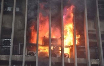 اخر تطورات الحالة الصحية لمصابي "حريق سنترال رمسيس" (فيديو)