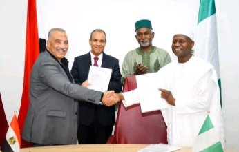 مصر توقع مذكرة تفاهم مع نيجيريا لتعزيزالتعاون فى إدارة المنشأت والمشاريع الزراعية وأعمال البنية التحتية