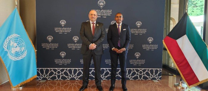 وزير الدولة الكويتي لشؤون الاتصالات يبحث التعاون الرقمي مع نظيريه الكيني والتنزاني وزير الدولة الكويتي لشؤون الاتصالات يبحث التعاون الرقمي مع نظيريه الكيني والتنزاني