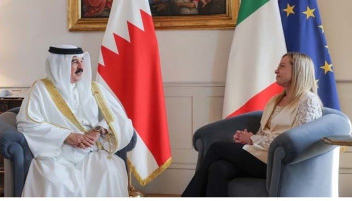 البحرين و إيطاليا تبحثان جهود وقف إطلاق النار في غزة البحرين و إيطاليا تبحثان جهود وقف إطلاق النار في غزة