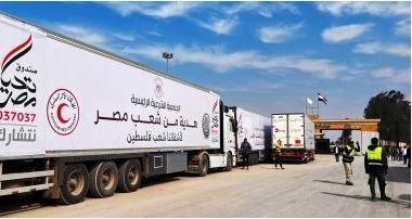 "الاغاثة الطبية بغزة": تدفق المساعدات من مصر والأردن سيساهم في تخفيف المعاناة "الاغاثة الطبية بغزة": تدفق المساعدات من مصر والأردن سيساهم في تخفيف المعاناة