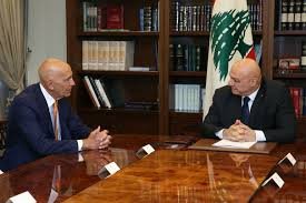 مبعوث الرئيس ترامب الى لبنان التقى مع رئيس مجلس الوزراء اللبنانى ورئيس مجلس النواب مبعوث الرئيس ترامب الى لبنان التقى مع رئيس مجلس الوزراء اللبنانى ورئيس مجلس النواب