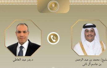 مصر وقطر تبحثان تطورات الأوضاع في غزة وجهود وقف إطلاق النار
