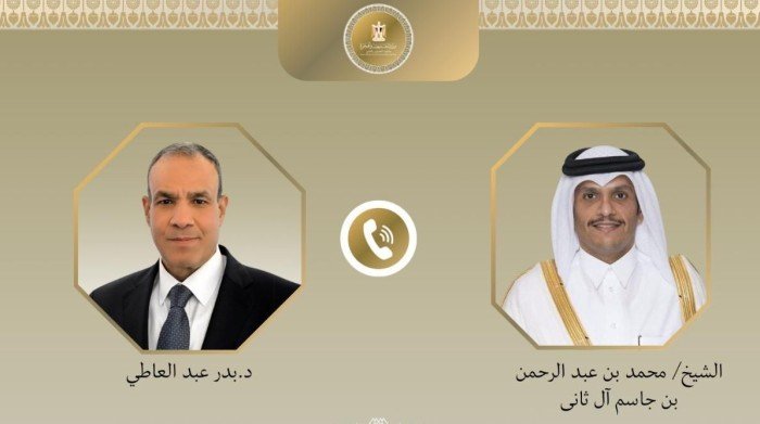 مصر وقطر تبحثان تطورات الأوضاع في غزة وجهود وقف إطلاق النار مصر وقطر تبحثان تطورات الأوضاع في غزة وجهود وقف إطلاق النار