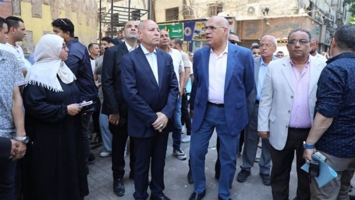 محافظ القاهرة يتفقد محيط سنترال رمسيس لمتابعة إعادة تأهيل المبنى محافظ القاهرة يتفقد محيط سنترال رمسيس لمتابعة إعادة تأهيل المبنى