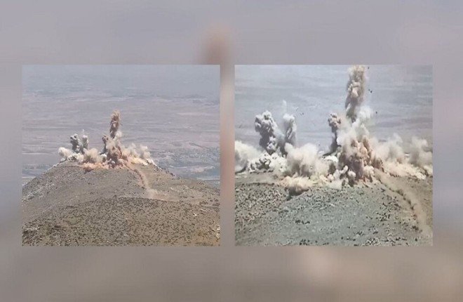 جيش الاحتلال الإسرائيلي يواصل عدوانه على الأراضي السورية ويدمر مواقع عسكرية قرب جبل حرمون جيش الاحتلال الإسرائيلي يواصل عدوانه على الأراضي السورية ويدمر مواقع عسكرية قرب جبل حرمون