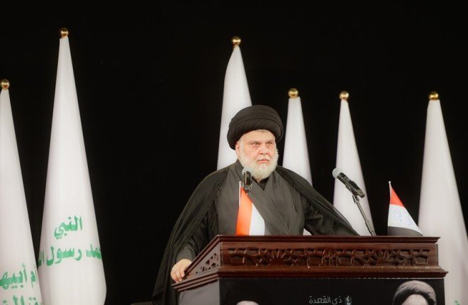 مقتدى الصدر يجدد مقاطعة الانتخابات العراقية ويؤكد: لا مشاركة دون نزع السلاح المنفلت وحلّ الميليشيات مقتدى الصدر يجدد مقاطعة الانتخابات العراقية ويؤكد: لا مشاركة دون نزع السلاح المنفلت وحلّ الميليشيات