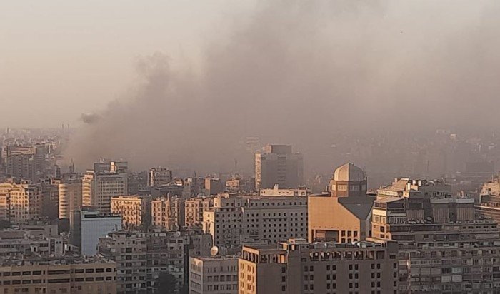 مصر.. الحماية المدنية تحاول السيطرة على حريق مبني سنترال رمسيس مصر.. الحماية المدنية تحاول السيطرة على حريق مبني سنترال رمسيس