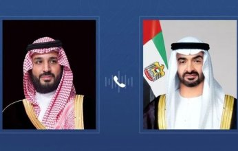 رئيس الإمارات وولي العهد السعودي يبحثان القضايا الإقليمية والدولية المشتركة