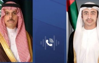 وزير الخارجية السعودي ونظيره الإماراتي يبحثان العلاقات الثنائية والمستجدات الإقليمية والدولية
