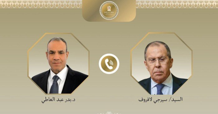 هاتفيا.. مصر وروسيا تبحثان العلاقات الثنائية والمستجدات الإقليمية والدولية هاتفيا.. مصر وروسيا تبحثان العلاقات الثنائية والمستجدات الإقليمية والدولية