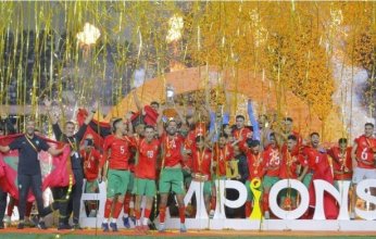 المغرب يرفع كأس أمم إفريقيا للمحليين