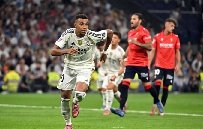 لا ليغا: ركلة جزاء مبابي تمنح ريال مدريد أول ثلاث نقاط لا ليغا: ركلة جزاء مبابي تمنح ريال مدريد أول ثلاث نقاط