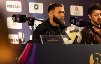 بنزيما يتحدث عن مواجهة رونالدو في كأس السوبر السعودي