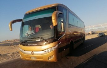 تسيير 14 أتوبيساً لنقل ركاب قطار مطروح إلى القاهرة والإسكندرية (صور)