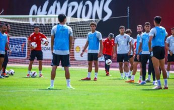 فريق الأهلي يختتم تدريباته استعدادًا لمواجهة فاركو في الدوري الممتاز