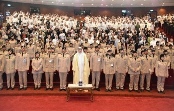 وزير الداخلية الكويتي يشهد حفل تخريج الدفعة (14) من منتسبات معهد الشرطة النسائية
