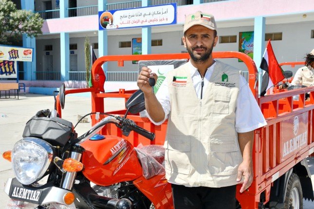 الهيئة الخيرية الإسلامية العالمية تنفذ 64 مشروعا إنتاجيا لأسر الأيتام في اليمن الهيئة الخيرية الإسلامية العالمية تنفذ 64 مشروعا إنتاجيا لأسر الأيتام في اليمن