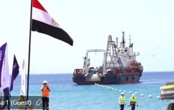 إنزال أول كابل بحري مباشر بين مصر والأردن منذ 25 عاما