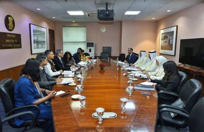 الكويت والهند تجريان في نيودلهي الجولة السابعة للمشاورات السياسية بين وزارتي خارجية البلدين الصديقين الكويت والهند تجريان في نيودلهي الجولة السابعة للمشاورات السياسية بين وزارتي خارجية البلدين الصديقين