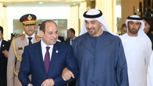 الرئيس السيسي يستقبل الشيخ محمد بن زايد بمطار العلمين الرئيس السيسي يستقبل الشيخ محمد بن زايد بمطار العلمين