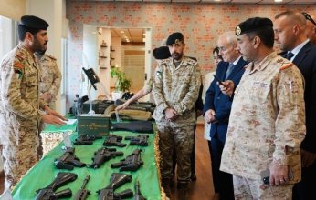 وزير الدفاع اللبناني يزور هيئة الامداد والتموين الكويتية