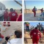 الهلال الأحمر المصري يزور مصابي حادث قطار مطروح 3 khaligyoun51348