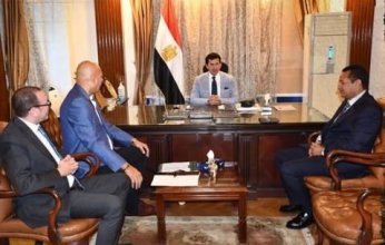 وزير الشباب والرياضة يستقبل القائم بأعمال رئيس نادى الاتحاد السكندري