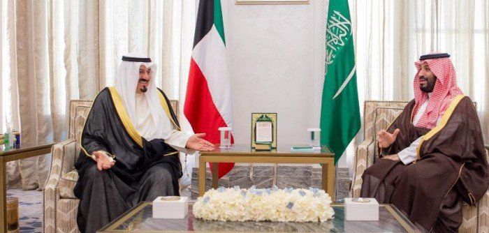 ولي العهد السعودي يستقبل رئيس الوزراء بدولة الكويت ولي العهد السعودي يستقبل رئيس الوزراء بدولة الكويت